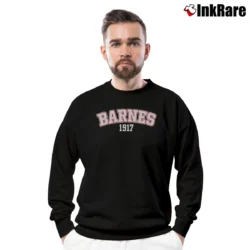 Men’s Bucky Barnes Winter Soldier Avengers Marvel Crewneck Sweatshirt in black | Cozy Fabric, Clean Style