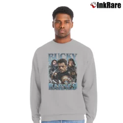 Men’s Bucky Barnes Winter Soldier Crewneck Sweatshirt in sport grey | Cozy Fabric, Clean Style