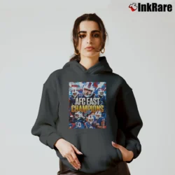 Women’s Buffalo Bills AFC East Champions Cozy Hoodie in charcoal | Warm, Structured, Stylish