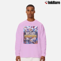 Men’s Buffalo Bills AFC East Champions Long-Sleeve Shirt in light pink | Sleek, Lightweight, Year-Round Wear