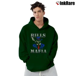 Men’s Buffalo Bills Mafia Pullover Hoodie in forest green | Cozy, Durable, Modern Fit