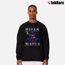 Men’s Buffalo Bills Mafia Long-Sleeve Shirt in black | Sleek, Lightweight, Year-Round Wear