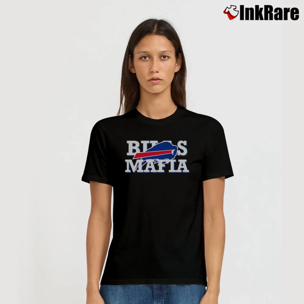 Women’s Buffalo Bills Mafia Signature T-Shirt in black | Soft, Flattering Fit