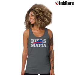 Women’s Buffalo Bills Mafia Tank Top in charcoal | Lightweight, Movement-Friendly