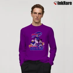 Men’s Buffalo Bills Mickey Mouse Football Fan Long-Sleeve Shirt in purple | Sleek, Lightweight, Year-Round Wear