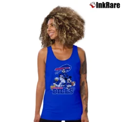 Women’s Buffalo Bills Mickey Mouse Football Fan Tank Top in royal blue | Lightweight, Movement-Friendly