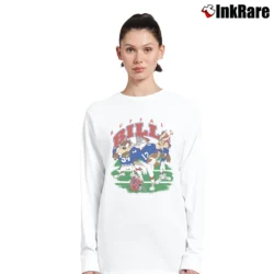Women’s Buffalo Bills NFL Football Looney Tunes Long-Sleeve Top in white | Sleek, Versatile, All-Season