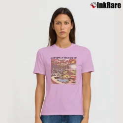 Women’s Buffalo Bills NFL Looney Tunes Football Signature T-Shirt in light pink | Soft, Flattering Fit