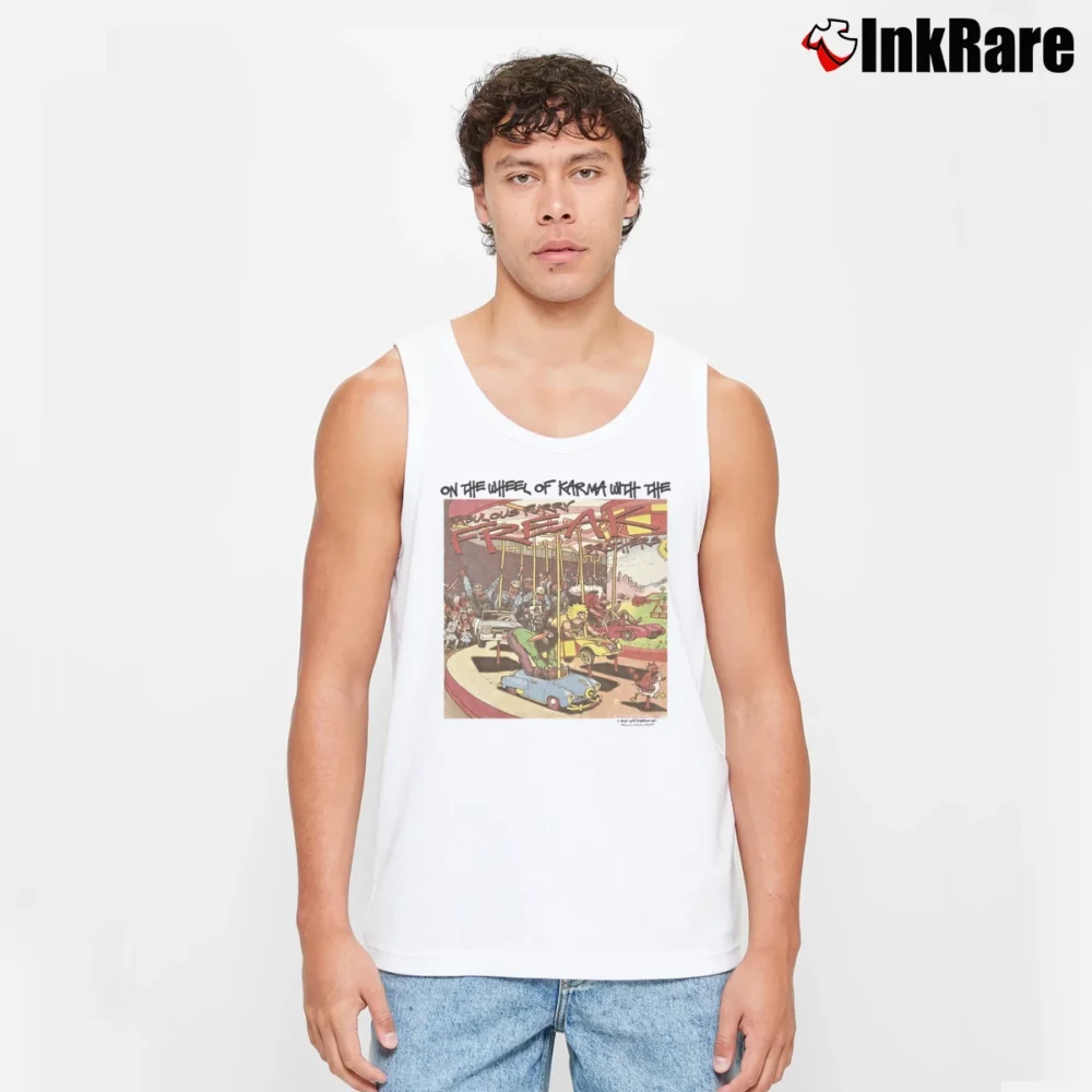 Men’s Buffalo Bills NFL Looney Tunes Football Tank Top in white | Breathable, Active-Friendly Design