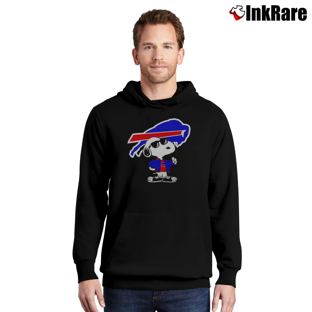 buffalo bills snoopy joe cool Men’s Pullover Hoodie in black – Ultimate Warmth Men’s buffalo bills snoopy joe cool Pullover Hoodie in black | Cozy, Durable, Modern Fit