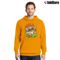 Men’s Buffalo Bills X Looney Tunes NFL Football Pullover Hoodie in orange | Cozy, Durable, Modern Fit