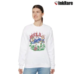 Women’s Buffalo Bills X Looney Tunes NFL Football Relaxed Sweatshirt in white | Soft, Laid-Back Vibe
