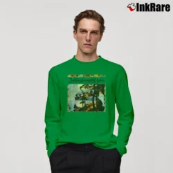 Men’s Buffalo Springfield Again Long-Sleeve Shirt in irish green | Sleek, Lightweight, Year-Round Wear