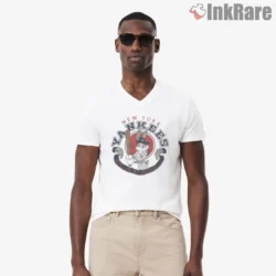 Bugs Bunny Yankees Shirt with 1989 play ball design on white