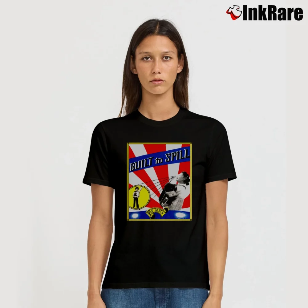 Women’s Built To Spill 1997 Promo Signature T-Shirt in black | Soft, Flattering Fit