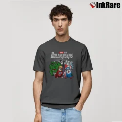 Men’s Bulldog Avengers Endgame Marvel Classic T-Shirt in charcoal | Soft, Breathable Everyday Wear