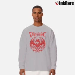 Men’s Bullet For My Valentine Band Long-Sleeve Shirt in sport grey | Sleek, Lightweight, Year-Round Wear