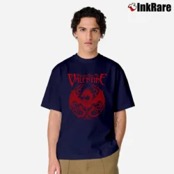 Men’s Bullet For My Valentine Band Classic T-Shirt in navy | Soft, Breathable Everyday Wear