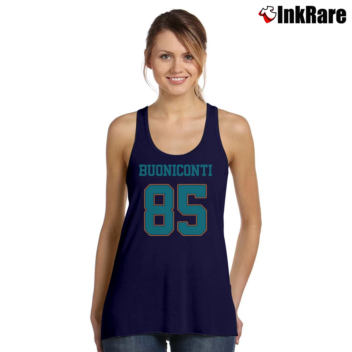 Buoniconti No 85 Miami Football The Man The Legend Tribute Women’s Essential Tank in navy – Summer Ready Women’s Buoniconti No 85 Miami Football The Man The Legend Tribute Tank Top in navy | Lightweight, Movement-Friendly
