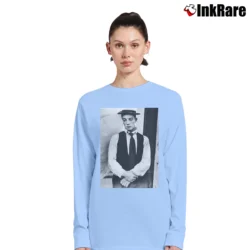 Women’s Buster Keaton Our Hospitality Long-Sleeve Top in light blue | Sleek, Versatile, All-Season