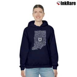 Women’s Butler Bulldogs Indiana Back Home Cozy Hoodie in navy | Warm, Structured, Stylish