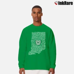 Men’s Butler Bulldogs Indiana Back Home Long-Sleeve Shirt in irish green | Sleek, Lightweight, Year-Round Wear
