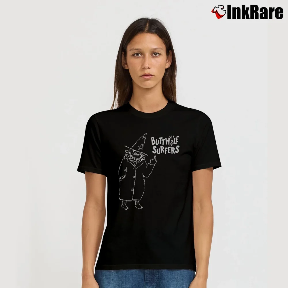 Women’s Butthole Surfers Graphic Signature T-Shirt in black | Soft, Flattering Fit