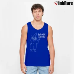 Men’s Butthole Surfers Graphic Tank Top in royal blue | Breathable, Active-Friendly Design