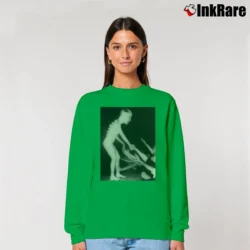 Women’s Butthole Surfers Punk Rock Band Relaxed Sweatshirt in irish green | Soft, Laid-Back Vibe