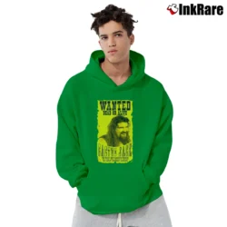 Men’s cactus jack dead or alive for Hardcore Wrestling Fans Pullover Hoodie in irish green | Cozy, Durable, Modern Fit