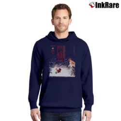 Men’s Cactus Jack vs Terry Funk IWA Japan for Hardcore Wrestling Fans Pullover Hoodie in navy | Cozy, Durable, Modern Fit