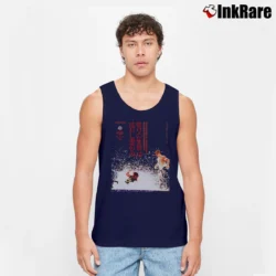 Men’s Cactus Jack vs Terry Funk IWA Japan for Hardcore Wrestling Fans Tank Top in navy | Breathable, Active-Friendly Design