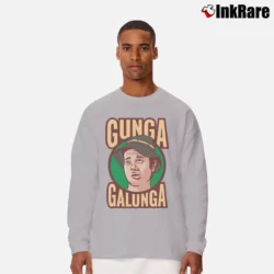 Men’s Caddyshack Carl Spackler Gunga Galunga Long-Sleeve Shirt in sport grey | Sleek, Lightweight, Year-Round Wear
