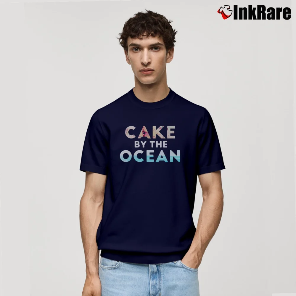Men’s Cake By The Ocean Dnce Joe Jonas Music Classic T-Shirt in navy | Soft, Breathable Everyday Wear