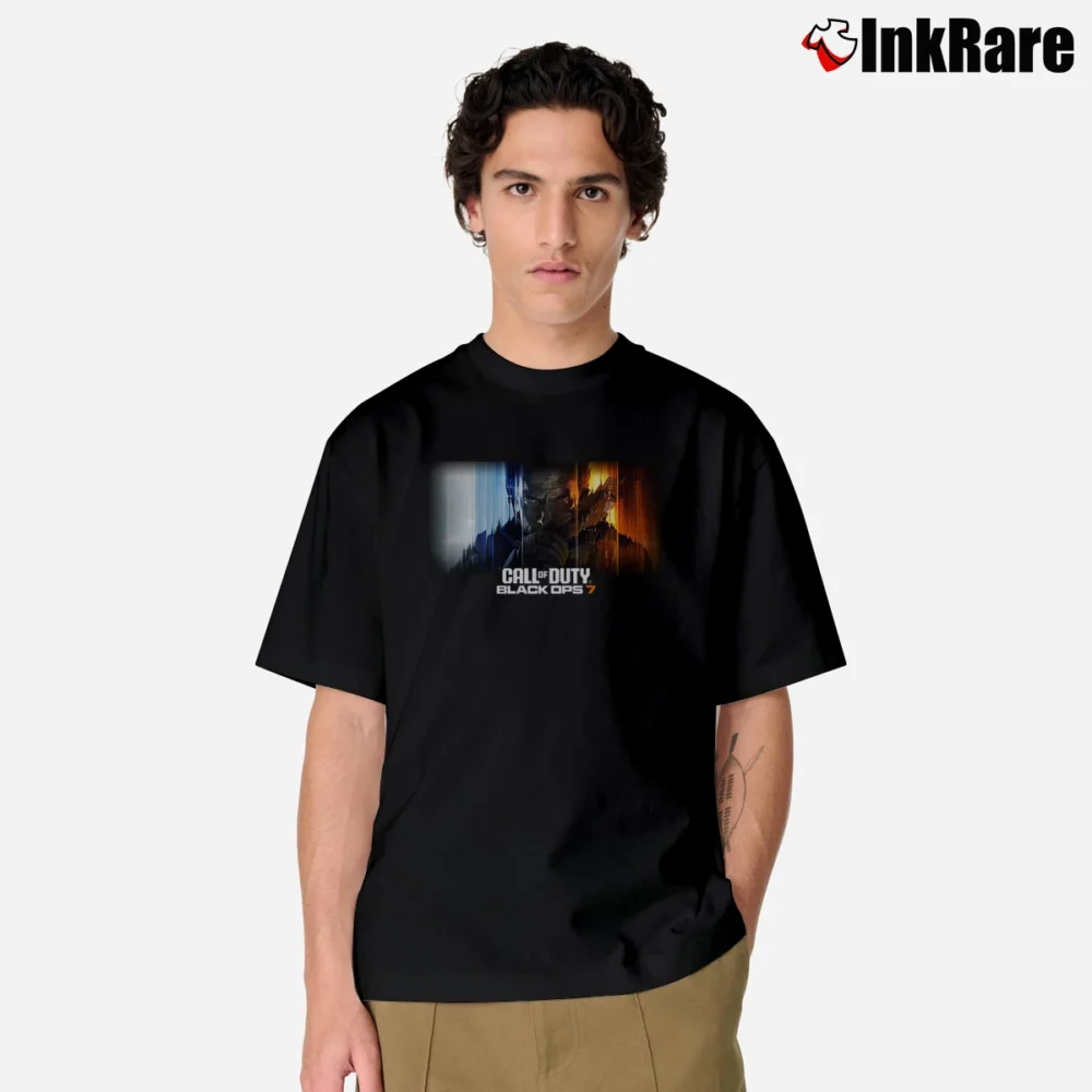 Men’s Call Of Duty Black Ops 7 Classic T-Shirt in black | Soft, Breathable Everyday Wear