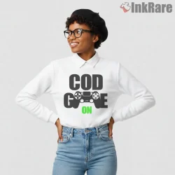 Call Of Duty Game On Controller Gamer Shirt on graphic shirt for women graphic tee