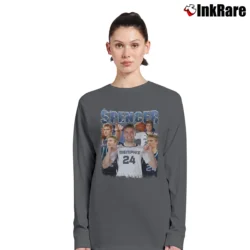 Women’s Cam Spencer Memphis Grizzlies for NBA Fans Long-Sleeve Top in charcoal | Sleek, Versatile, All-Season
