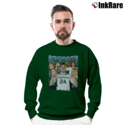 Men’s Cam Spencer Memphis Grizzlies for NBA Fans Crewneck Sweatshirt in forest green | Cozy Fabric, Clean Style