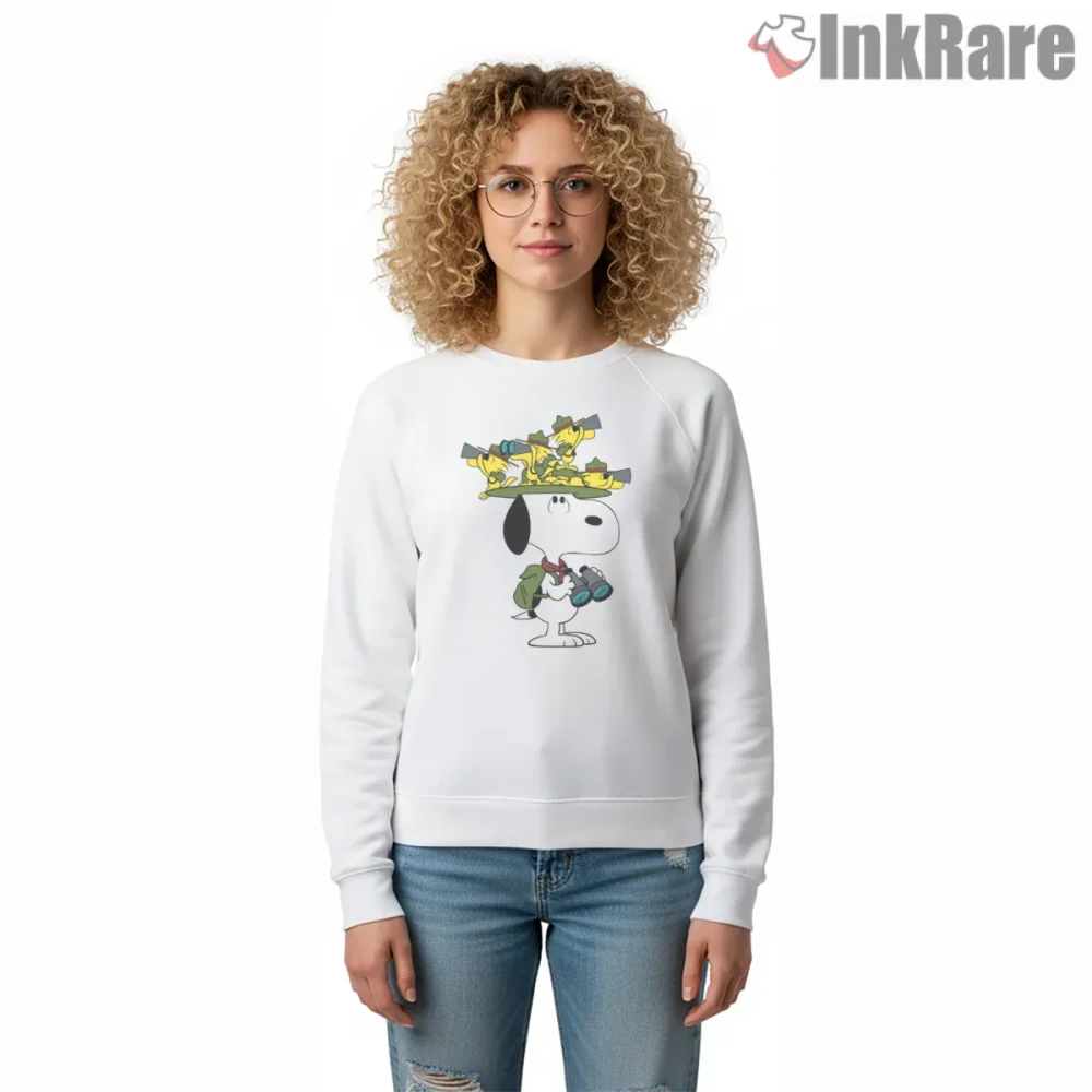 Camp Snoopy Adventure Scout Shirt on graphic shirt for women graphic tee