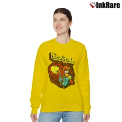 Women’s Captain Falcon F - zero Falcon Punch Relaxed Sweatshirt in yellow | Soft, Laid-Back Vibe