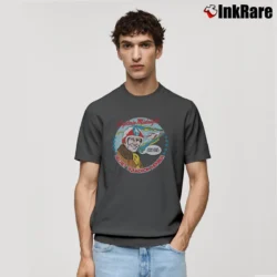 Men’s Captain Midnight Drink Your Ovaltine Novelty Classic T-Shirt in charcoal | Soft, Breathable Everyday Wear