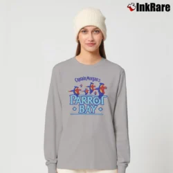 Women’s Captain Morgan Parrot Bay Rum Long-Sleeve Top in sport grey | Sleek, Versatile, All-Season