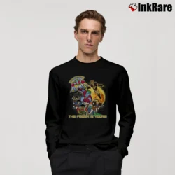 Men’s Captain Planet And The Planeteers 2021 Long-Sleeve Shirt in black | Sleek, Lightweight, Year-Round Wear