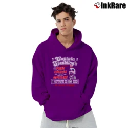Men’s Captain Spaulding Fried Chicken And Gasoline Pullover Hoodie in purple | Cozy, Durable, Modern Fit