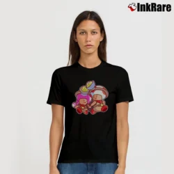 Women’s Captain Toad Super Mario T-Shirt in black | Soft, Flattering Fit