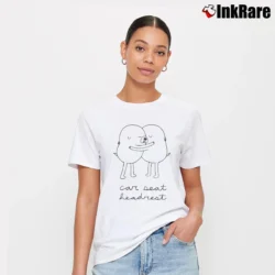 Women’s Car Seat Headrest Adventure Time T-Shirt in white | Soft, Flattering Fit