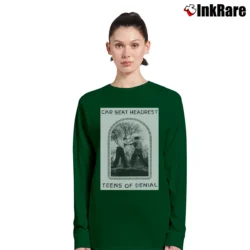 Women’s Car Seat Headrest Teens Of Denial Long-Sleeve Top in forest green | Sleek, Versatile, All-Season