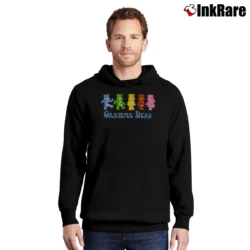 Men’s Care Bears X Grateful Dead Vintage Rare Edition Unique Band Pullover Hoodie in black | Cozy, Durable, Modern Fit
