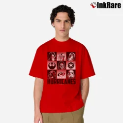 Men’s Carolina Hurricanes Star Wars Heroes And Villains Classic T-Shirt in red | Soft, Breathable Everyday Wear