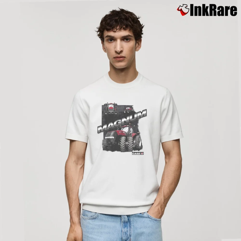Men’s Case IH Magnum International Harvester Classic T-Shirt in white | Soft, Breathable Everyday Wear